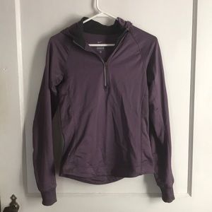 Purple fleece Nike winter running pullover XS